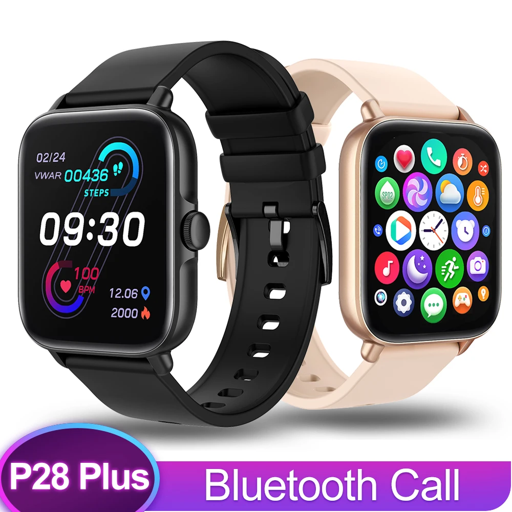 

Aifeec Smart Watch Men Women Heart Rate Fitness Tracker Bluetooth Call Waterproof Sport Smartwatch GTS3 for Android iOS Phone