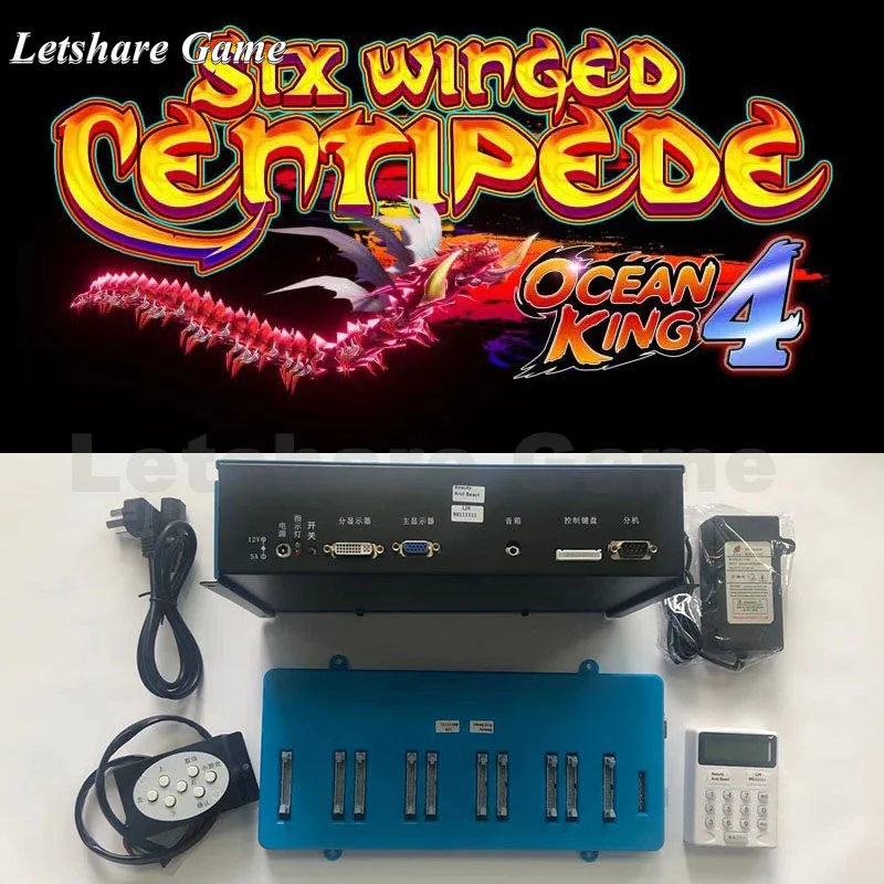 

Table Top Multiplayer Game Six Winged Centipede Coin Operated Arcade Machine Game