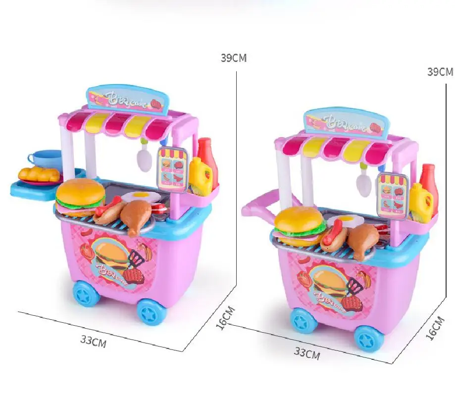 Детские кухонные игрушки Имитация посуда для приготовления пищи на платформе