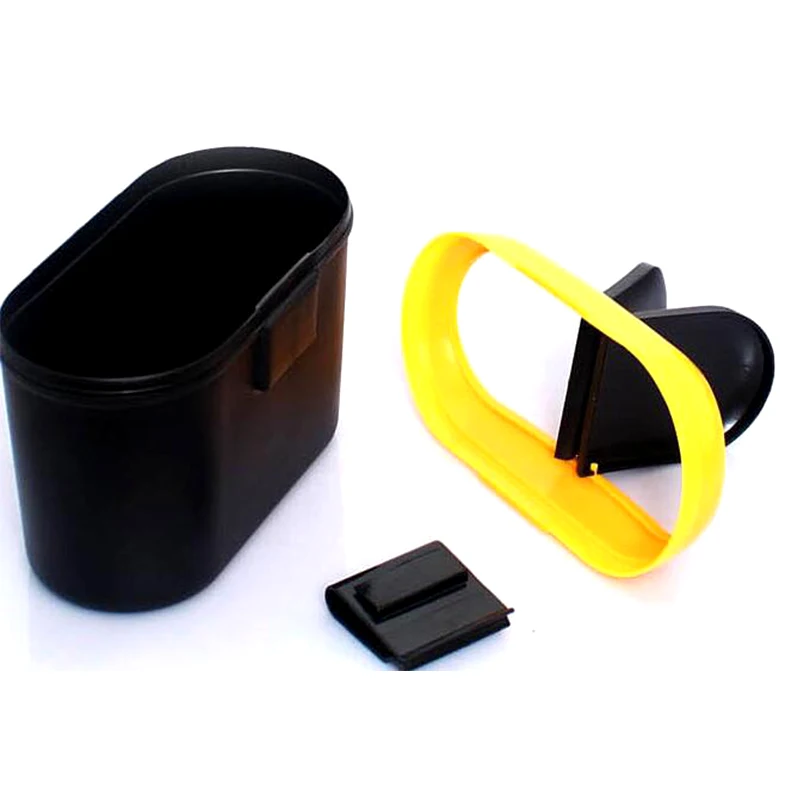 Garbage bag for car Car garbage bin trash can storage box debris bucket Plastic waste Double open container | Автомобили и
