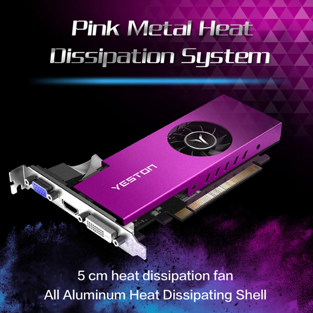 Kaufen Yeston 4GD5 LP Grafikkarte RX-550128-Bit 4GB GDDR5 VR Bereit Gaming Video Karte GPU Mit 5cm Lüfter