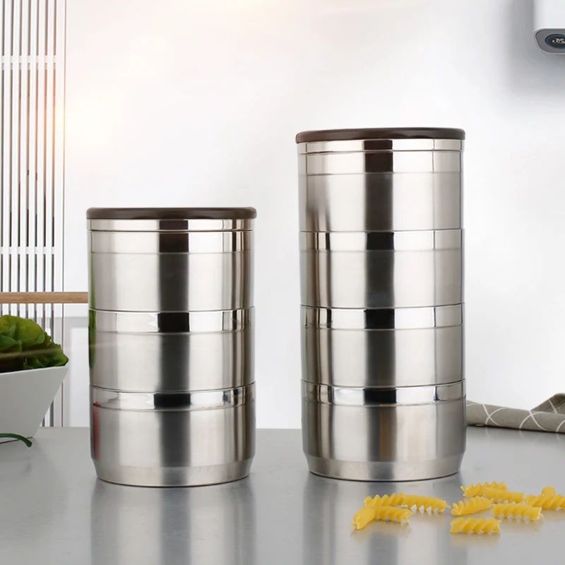 Утолщенный Ланч бокс из нержавеющей стали 1 шт. 6 слойный вместительный деловой