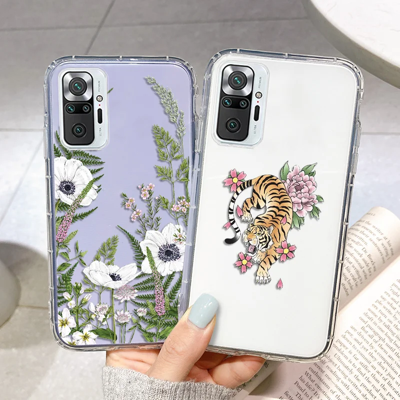

Redmi Note10 Pro Funny Animal Leopard Case For Xiaomi Redmi Note 10 9 Pro Max 9S 10S Poco X3 M3 Pro F3 8 8T 7 9 9C NFC 9T Cover