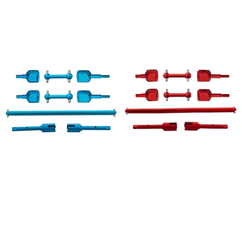 

Metal Drive Shaft Dog Bone Gearbox Joint Cup Set for Tamiya TT02 TT02B TT-02 TT-02B RC Car Upgrade Parts Accessories