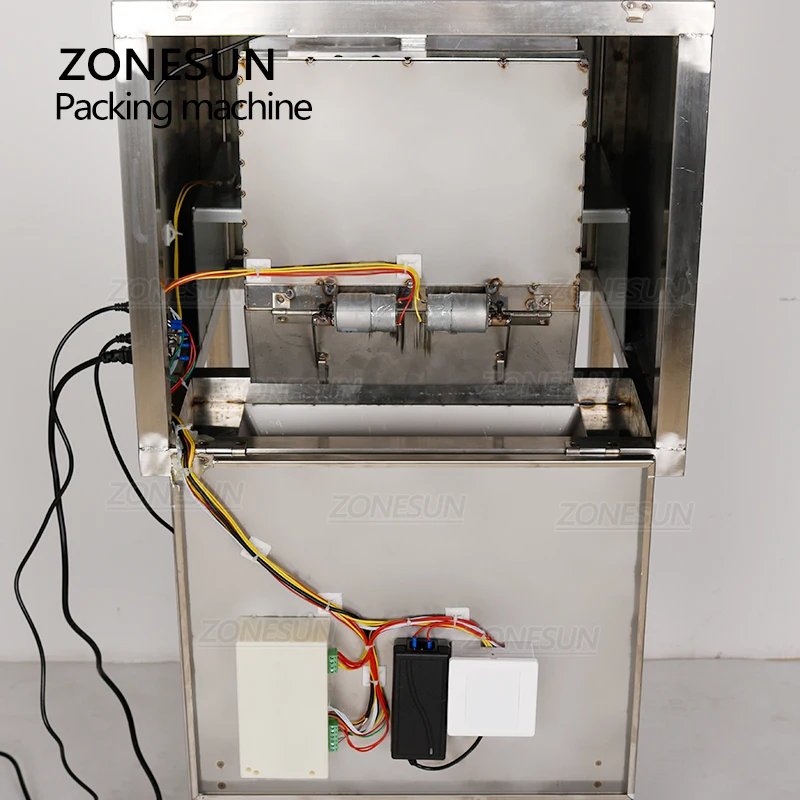 

ZONESUN 50-9999g Semi-automatic Dry Powder Filling Weighing Machine Granule Rice Materials Food Filler Packing Machinery