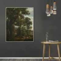 citon claude lorrain%e3%80%8alandscape with a goatherd and goats%e3%80%8bcanvas oil painting artwork poster picture wall decor home decoration