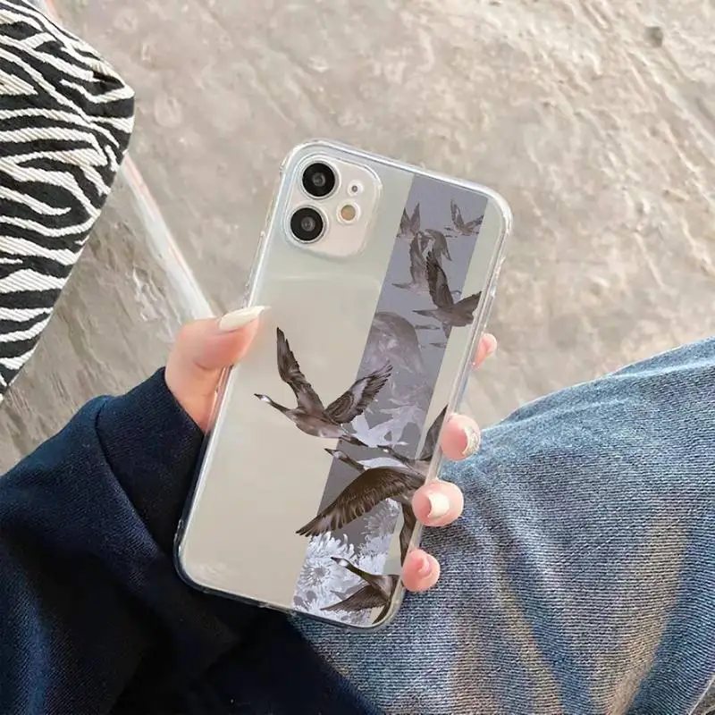 

Rose flowers art Phone Case Transparent soft For iphone 5 5s 5c se 6 6s 7 8 11 12 plus mini x xs xr pro max