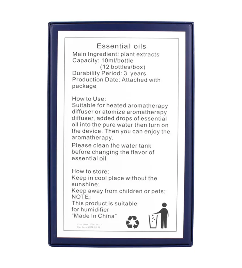 Аромадиффузор для эфирных масел ультразвуковой увлажнитель воздуха масляный