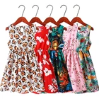 2021 летние платья в европейском стиле для больших девочек модные платья-майки с цветами и животными для девочек