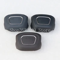for audi q5l q7 round trapezoid car steering wheel horn cover center speaker panel emblem oem replacement car accessory