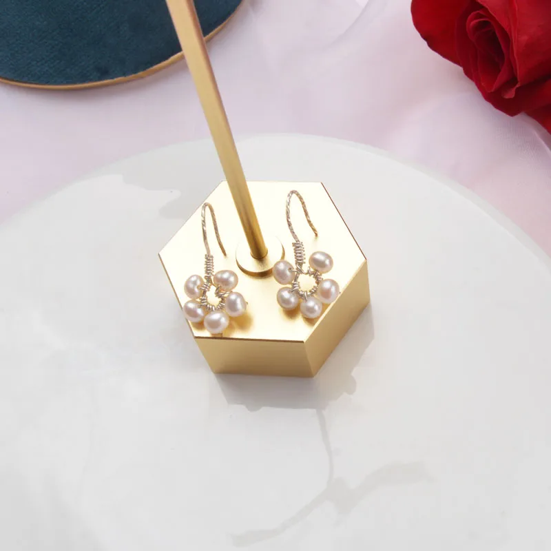 Женские серьги из серебра с натуральным пресноводным жемчугом | Украшения и