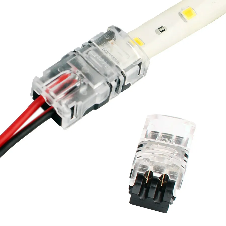 5 шт./лот двухконтактный 3pin 4pin 5pin для одной RGB RGBW цветной 3528 5050 Светодиодная лента
