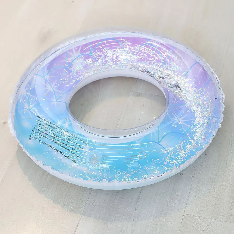 Детский круг для плавания YUYU для взрослых на надувной круглой трубе Sky Tube для вечеринок на пляже летних игрушек Звездное плавание на плавучей платформе.