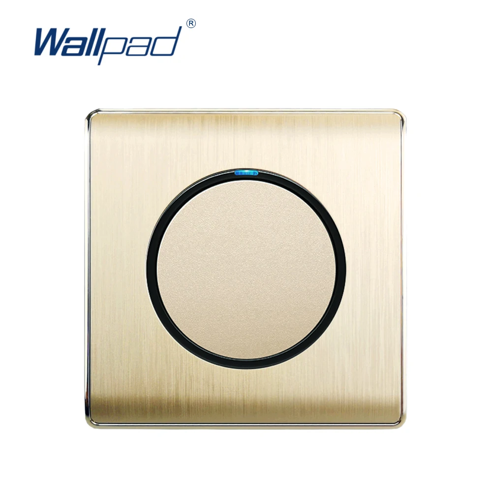 Настенный светильник Wallpad 2020 настенный выключатель светодиодный золотой