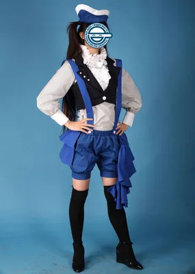 Высокое качество ботинки в стиле аниме Темный дворецкий Ciel Phantomhive рубашка