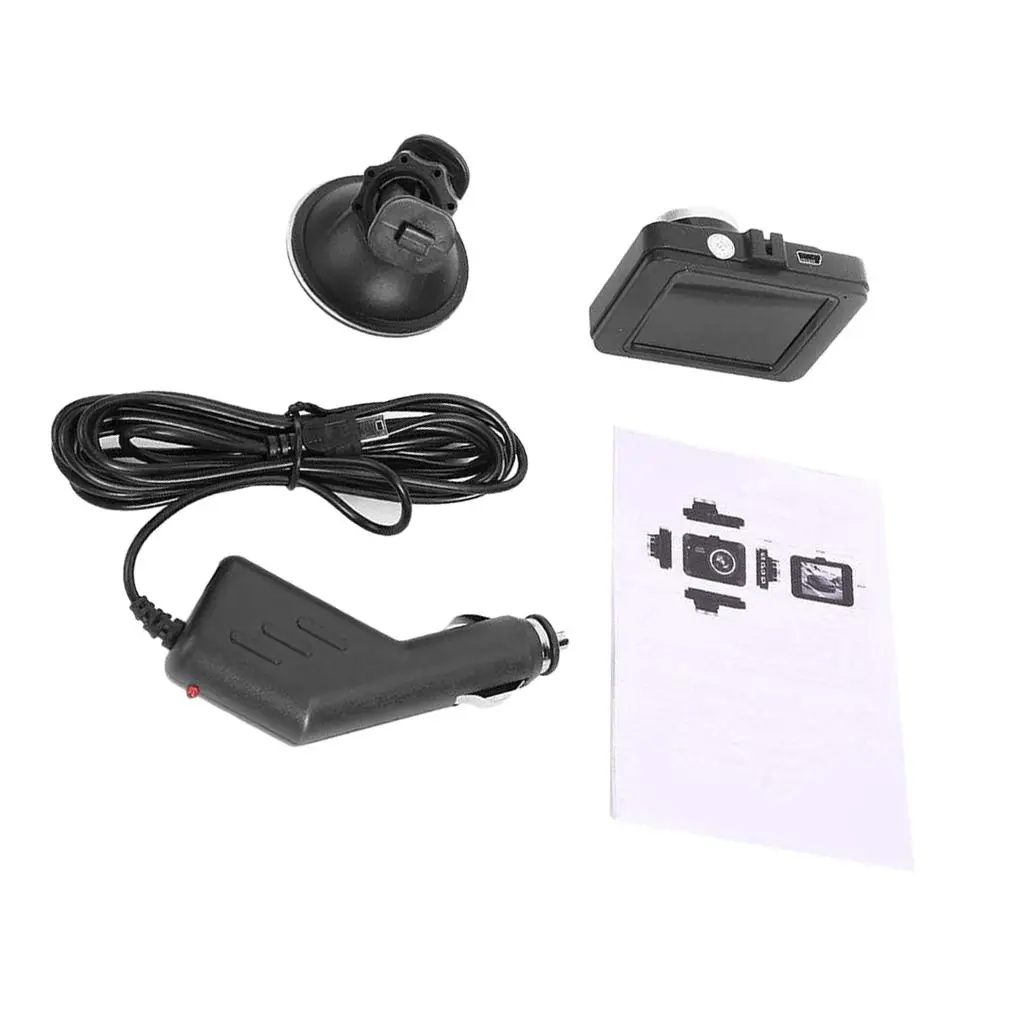 

2.2' 720P 2 LED Car DVR Camera Loop Recording Cam Multi-language 90-110 Degree Parking Recorder