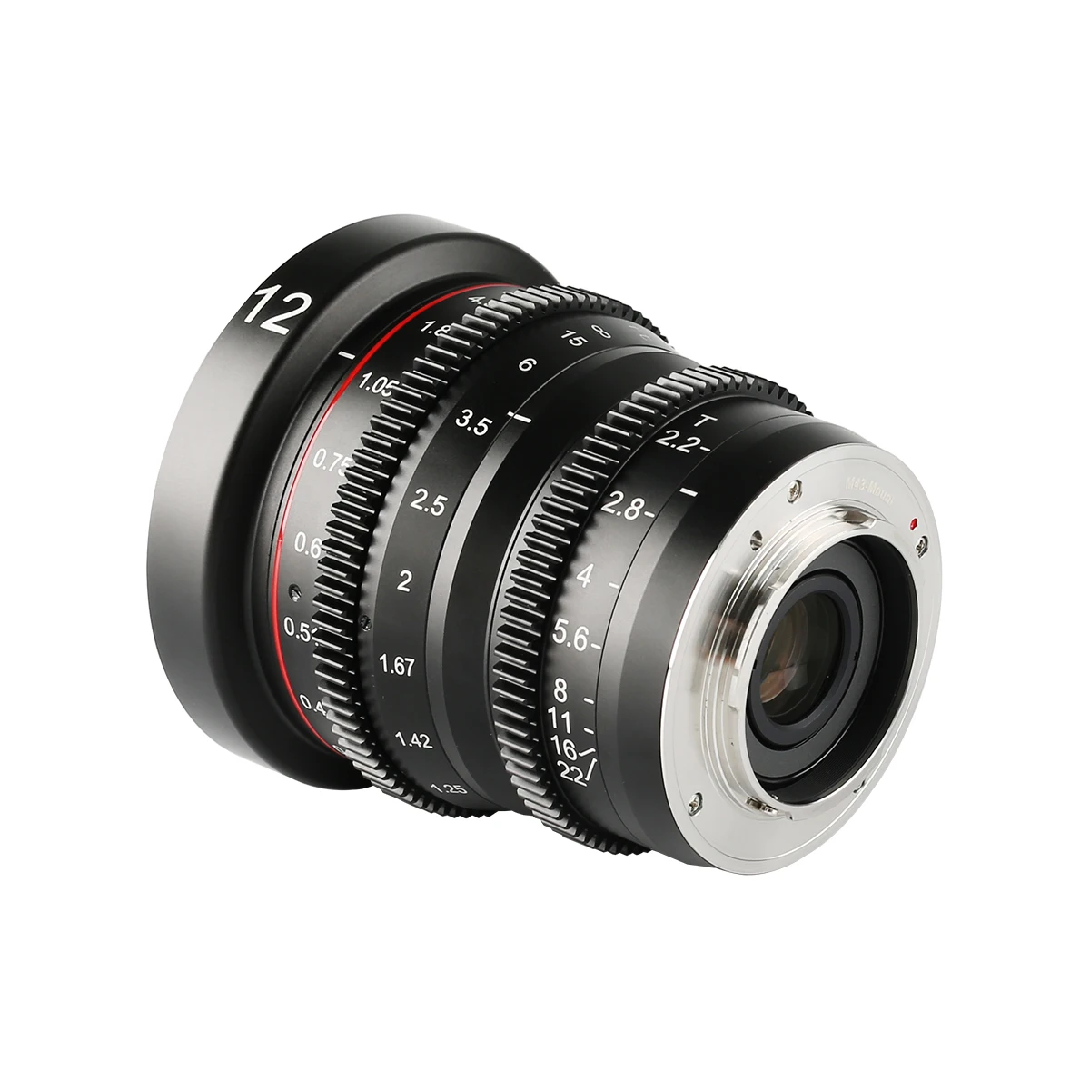 Meike 12 мм T2.2 объектив для кинотеатра M4/3 Крепление камеры s объектив для оlympus Panasonic Lumix камеры широкоугольный ручной фокус объектив