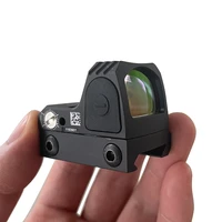 tactical micro 1x22 red dot sight 2moa reflex sight scope with hight mount mini rmr optics for pistol or hunting rifle