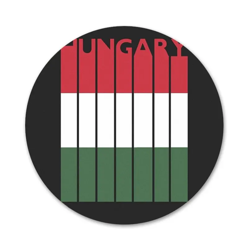 Венгерские флаги значки металлические для украшения одежды и рюкзака 58 мм | Дом
