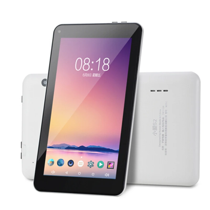 7 дюймов планшетный ПК M751 Двойная камера 1 Гб + 8 ГБ 1024x600 ips WI FI Android 6 0 Quad Core в