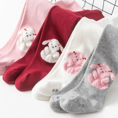 Детские трикотажные хлопковые колготки для девочек | Мать и ребенок