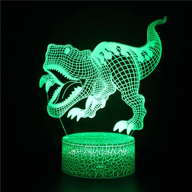 

3D Dragon Illusion Lamp for Boys 16 Colors with Remote Control Smart Touch Night Light Best Christmas or Birthday Gift for Kids
