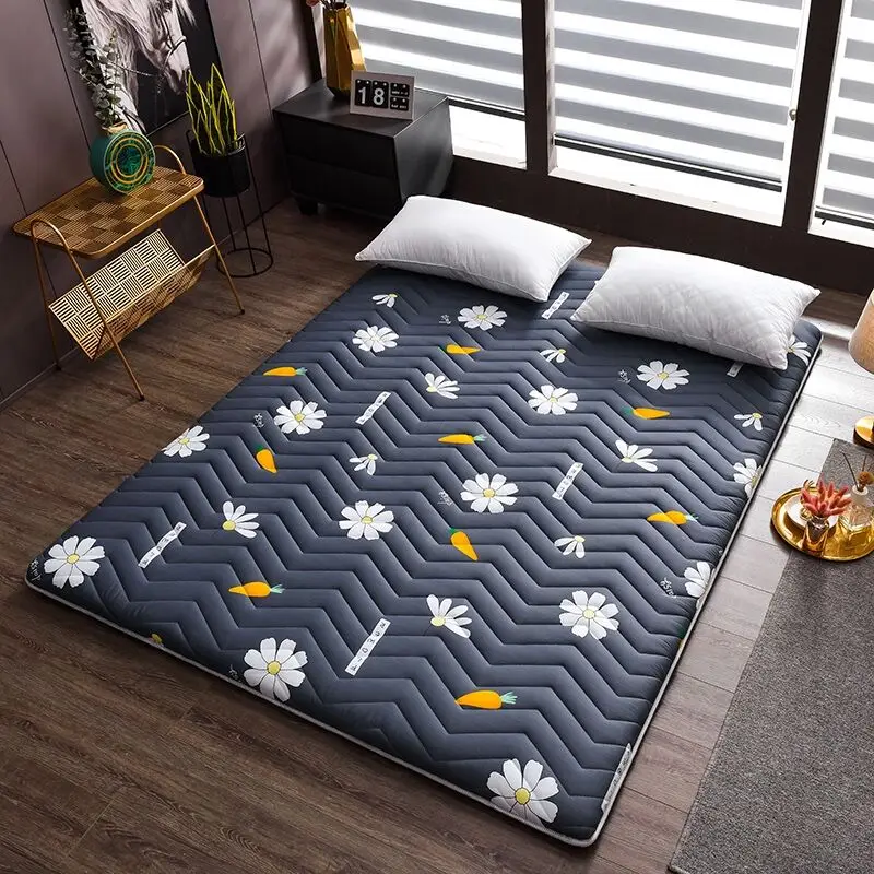 Матрас Tatami складной матрас толстый для спальни удобный из хлопкового материала