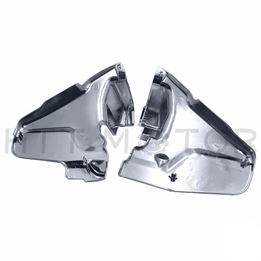 Left Right Chrome Engine Frame Covers for Honda Goldwing GL1800 2001-2011 2006 2007 2008 2009 2010 Aftermarket Motorcycle Parts |