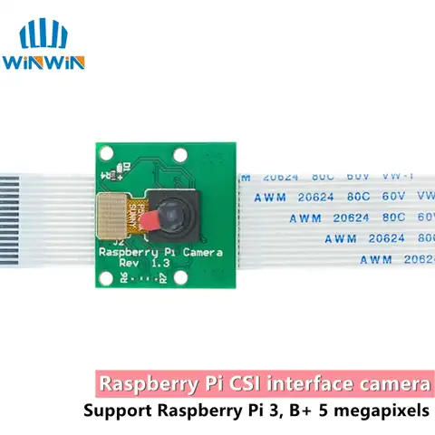 Raspberry Pi 3 Model B + Камера модуль 1080p 720 мини Камера 5MP веб-камеры видео Камера совместимый для Raspberry Pi 2 Модель B