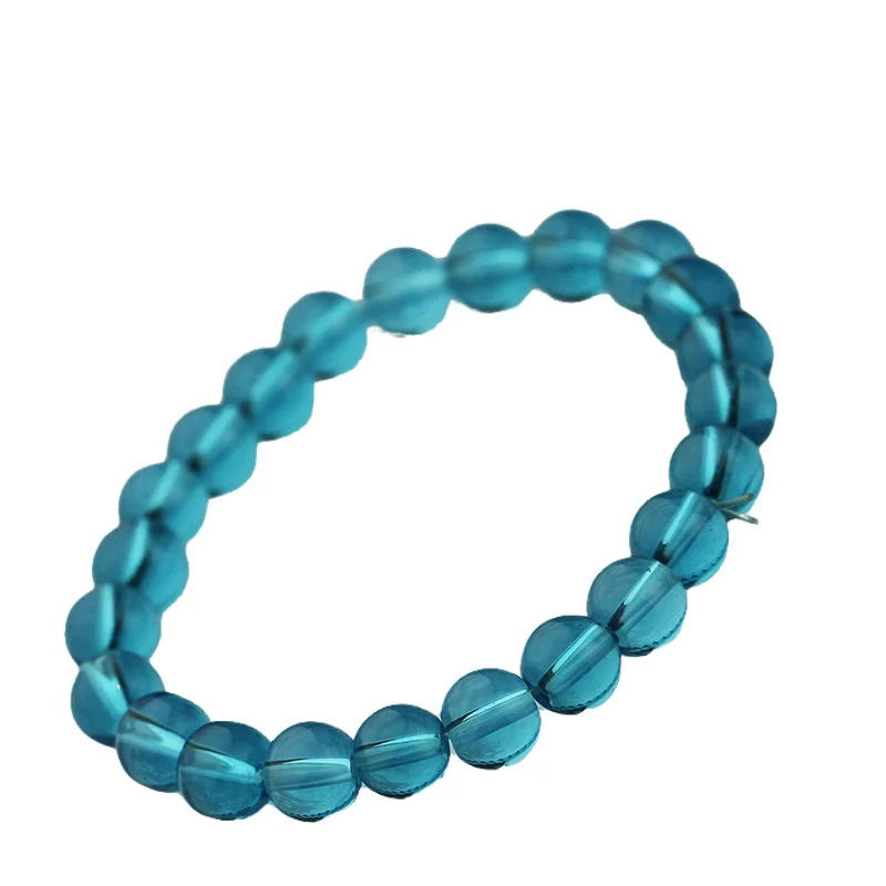 100 шт 8 мм хрустальные бусины браслет приносит счастливые и подарки для семьи