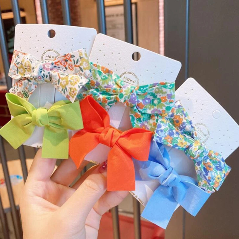 

2pcs/lot New Women Girls Mini Cute Flowers Bow Hairband Sweet Hairpin Fashion Hairpins Headwear Fashion Hair Accessories