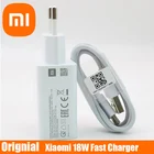 Оригинальное настенное зарядное устройство Xiaomi Mi 9 SE USB QC3.0 18 Вт адаптер быстрой зарядки Type C кабель для Redmi 8 K20Pro Note 7Pro Mi 9t pro
