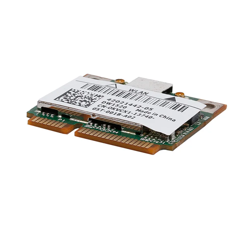 

BCM943224HMS DW1520 Dual Band Wireless AGN Half MINI PCI-E WIFI Card for DELL Dropshipping