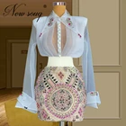 Новое поступление, эффектное блестящее платье для выпускного вечера, свадебное платье, индивидуальное платье для среднего востовечерние