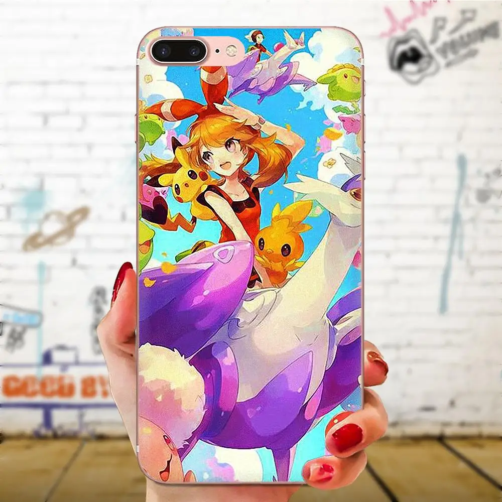 Мягкий корпус для мобильного телефона покемонов htc Desire 530 626 628 630 816 820 830 один A9 M7 M8 M9