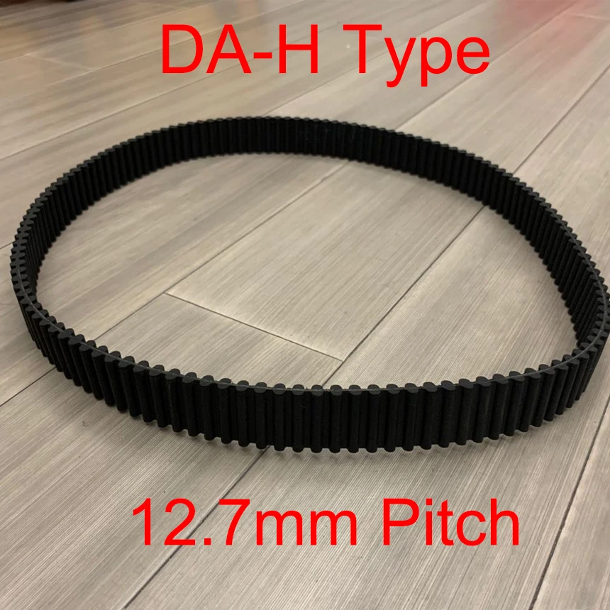 

DA 850H 900H 950H 340 360 380 T Double Side Tooth 20mm 25mm 38mm 50mm Width 12.7mm Pitch Cogged Rubber Synchronous Timing Belt