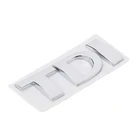 Металлическая наклейка с эмблемой TDI, наклейка с логотипом, красная Задняя Крышка багажника