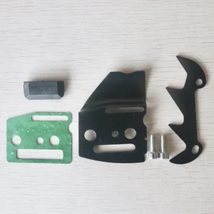 Бампер и болт коленчатый вал левый зажим и прокладка и направляющая набор для китайских 45CC 52CC 58CC 4500 5200 5800 бензопила