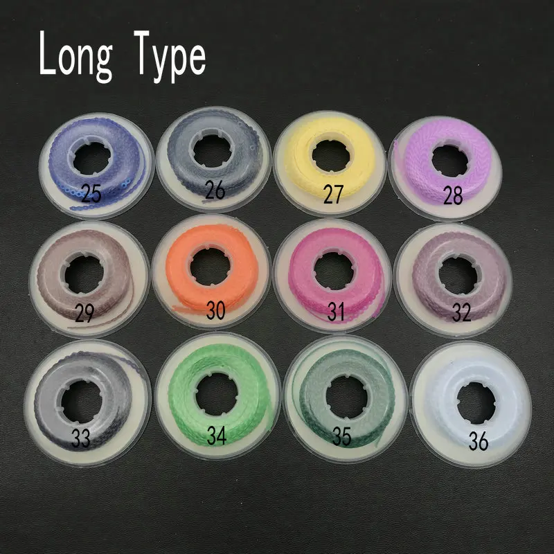 1 шт. Ортодонтическая эластичная зубная ультрамощная цепочка Стоматологическая