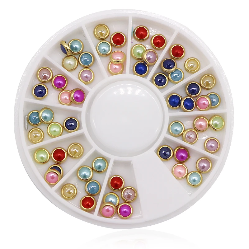 Wholesale10-30Box Crystal Nail Art Rhinestones 3D Decoration Manicure Nail Art Charms Gems DIY Accessories Nail Design Tools