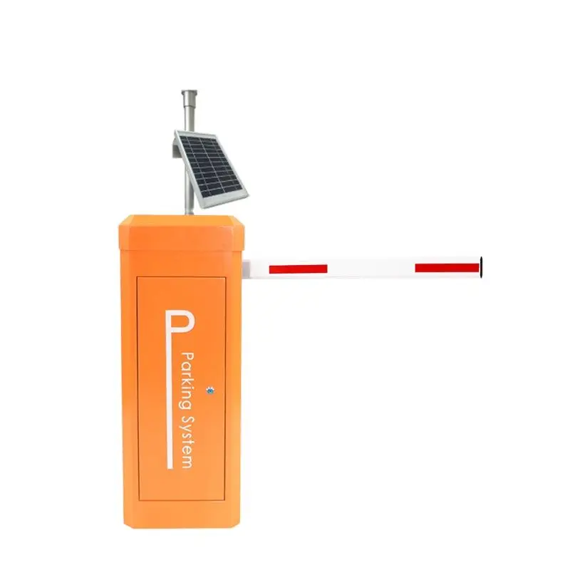 Солнечный Мощность DC барьерные ворота для стоянки автомобилей 5 метров Барьер