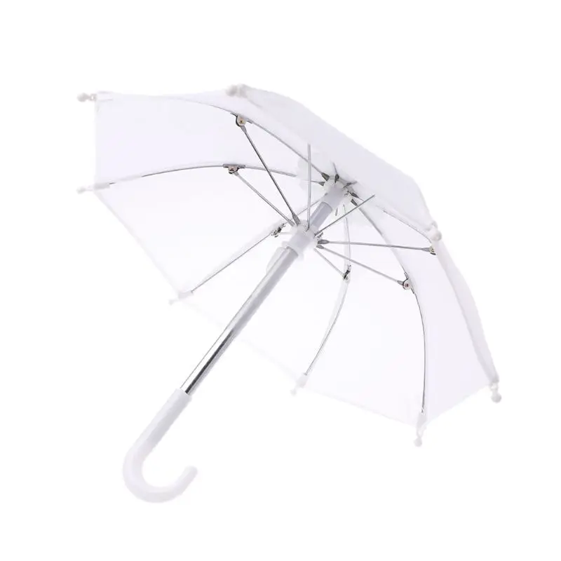 Colorful Mini Umbrella Rain Gear For Blythe American Doll 18 Inch Doll Accessories Baby Photography Props Kids Toy H37A