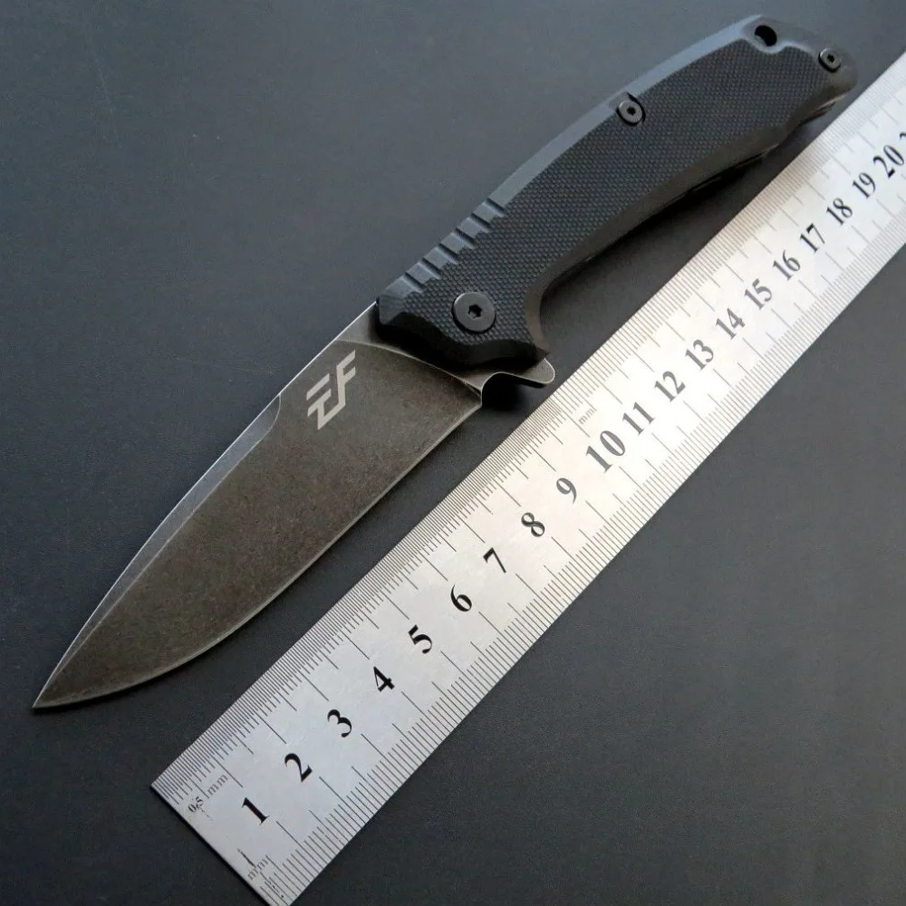 EF223 D2 лезвие G10 Ручка 58 HRC тактический нож искусственный Нож EDC складной карманный