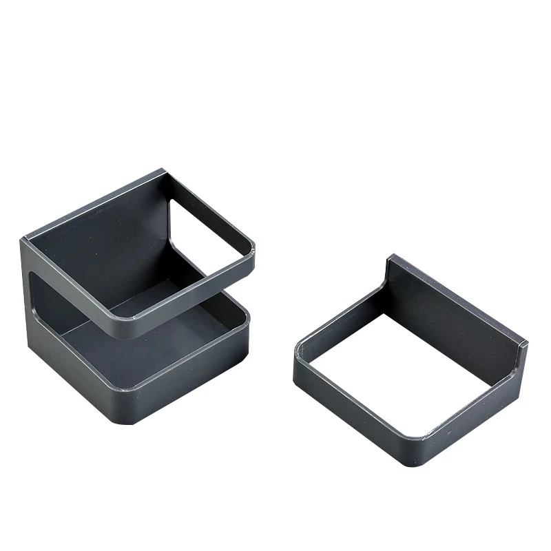 

Wall-mounted Umbrella Rack Umbrella Draining Storage Rack Multi-function Plastic Bathroom Organizer Self-Adhesive Holder Bucket