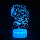 3d-ночник с фигуркой Gon and Killua, ночсветильник в стиле аниме Hunter X Hunter, декоративный светильник для детской спальни, детский подарок, прикроватная лампа HxH