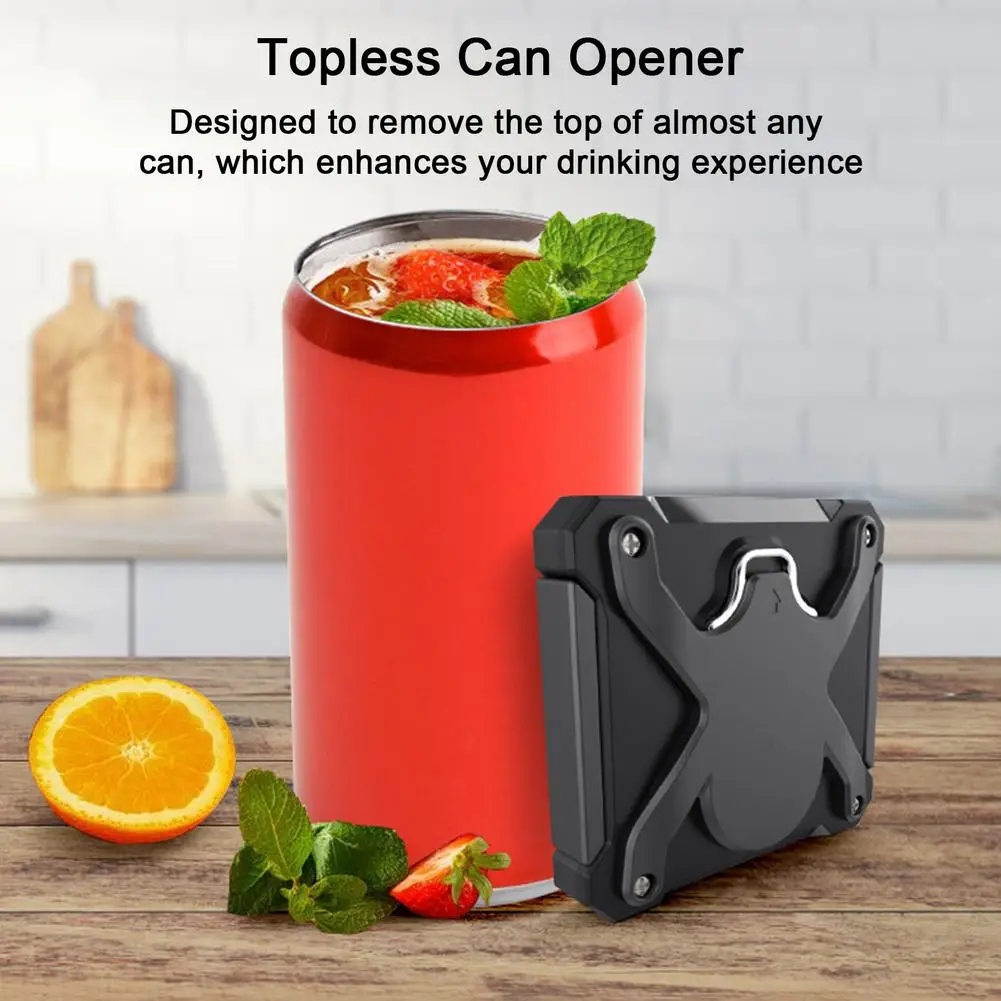 

Go Swing Universal Topless Can Opener The Easiest Can Opener Beer Opener Bottle Opener With Soda Can Top Remover For Kitchen