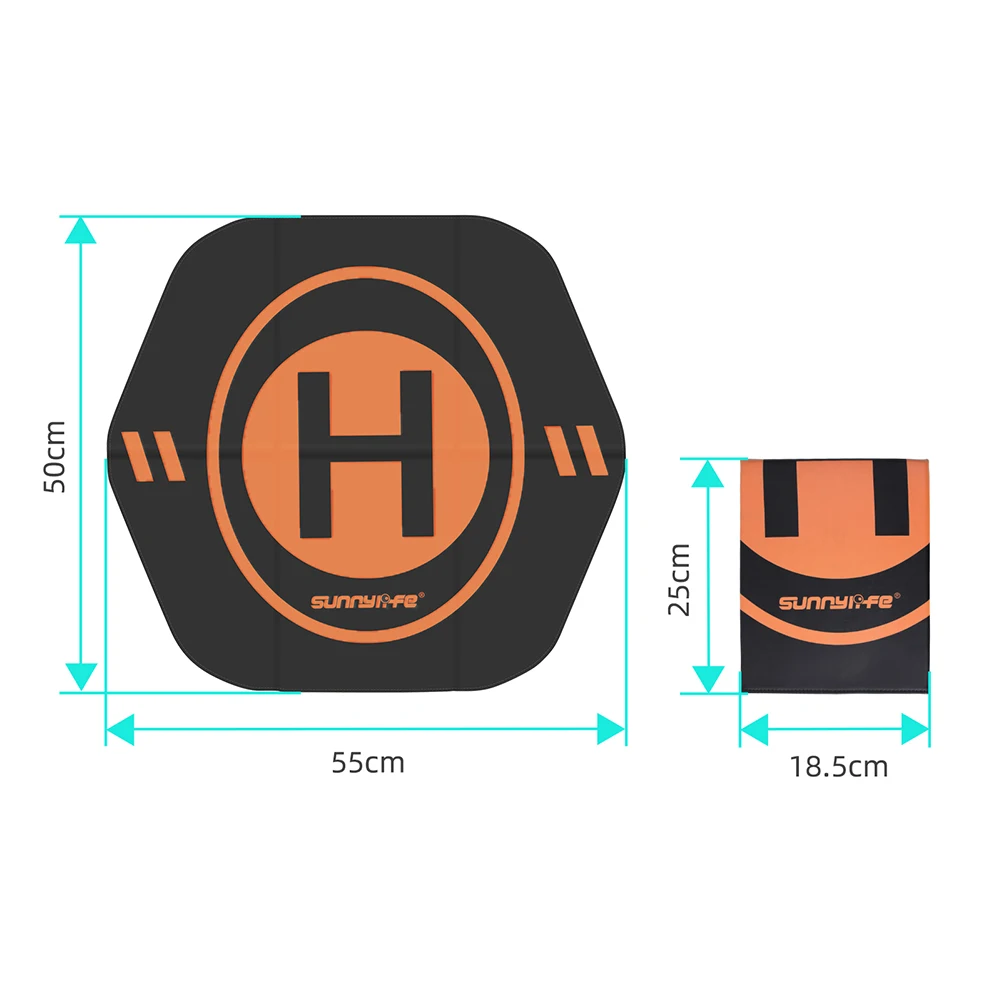Foldable Landing Pad/Mat for DJI Mavic Pro Air 2/2S Drone Parking Apron Mini 2 Spark Phantom 3 4 FIMI X8 SE | Электроника