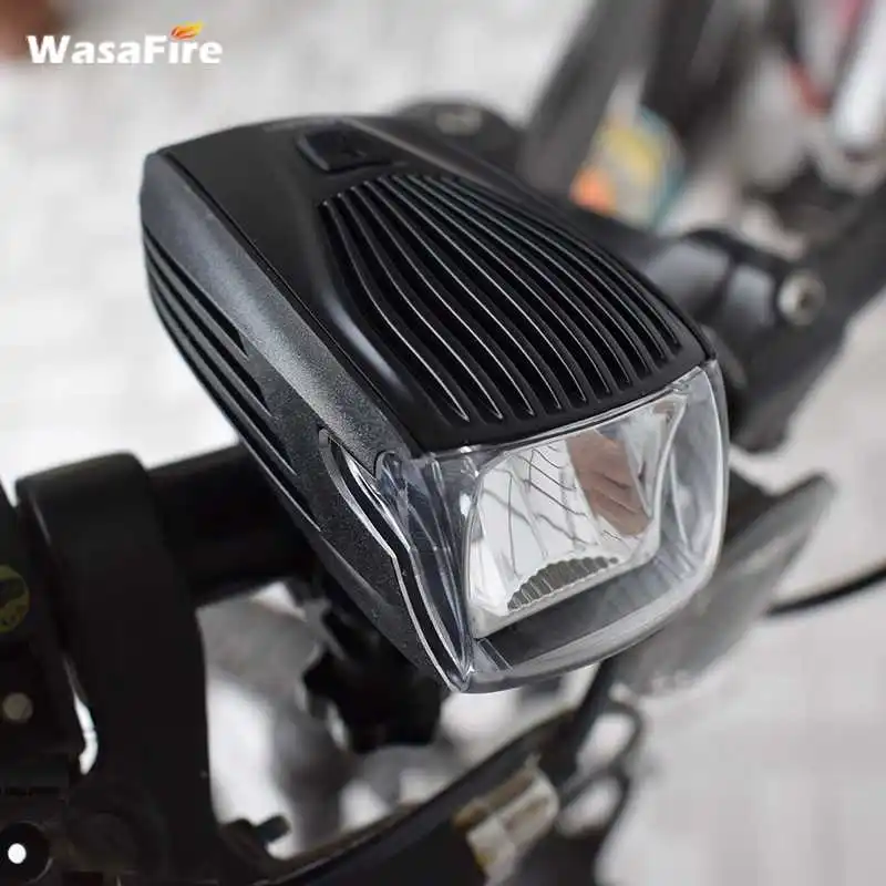Велосипедный фонарь WasaFire заряжаемый от USB с 5 режимами работы|Велосипедная фара| |