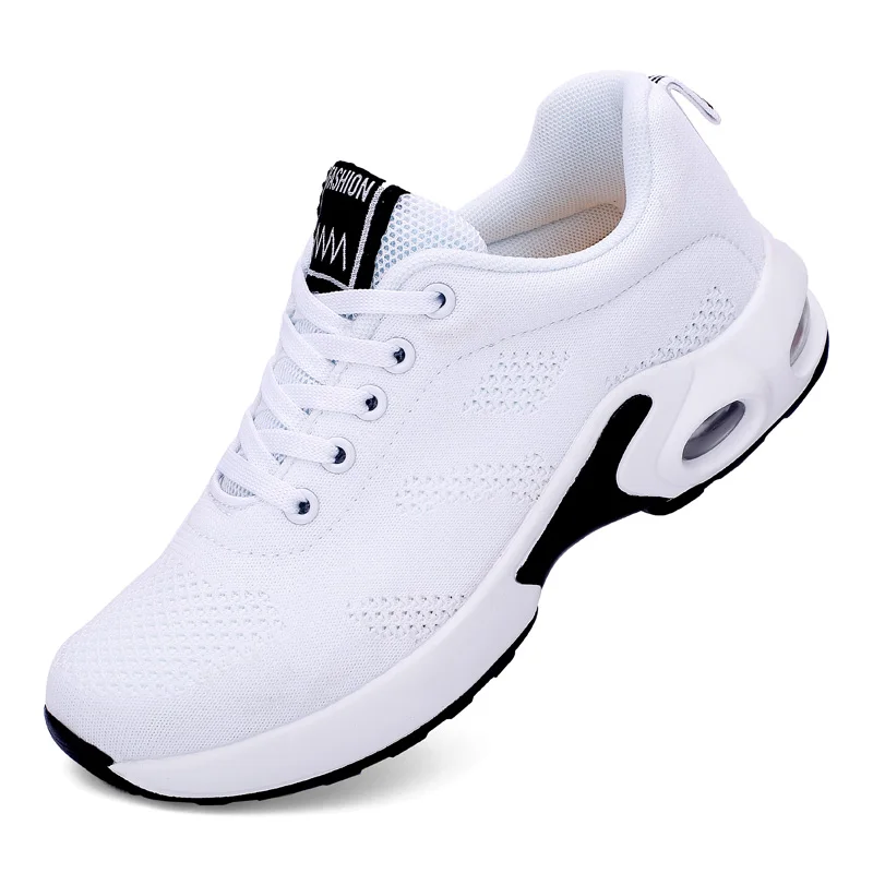 Fashion Women Shoes Air Cushion Sneakers Breathable Thick Sole Ladies Platform Trainers Female Height Increasing Plus Size | Обувь