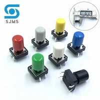 10 set b3f 12127 3 mm tactile push button switch a21 color hat momentary tact touch switches capicro switch 12127 3mm